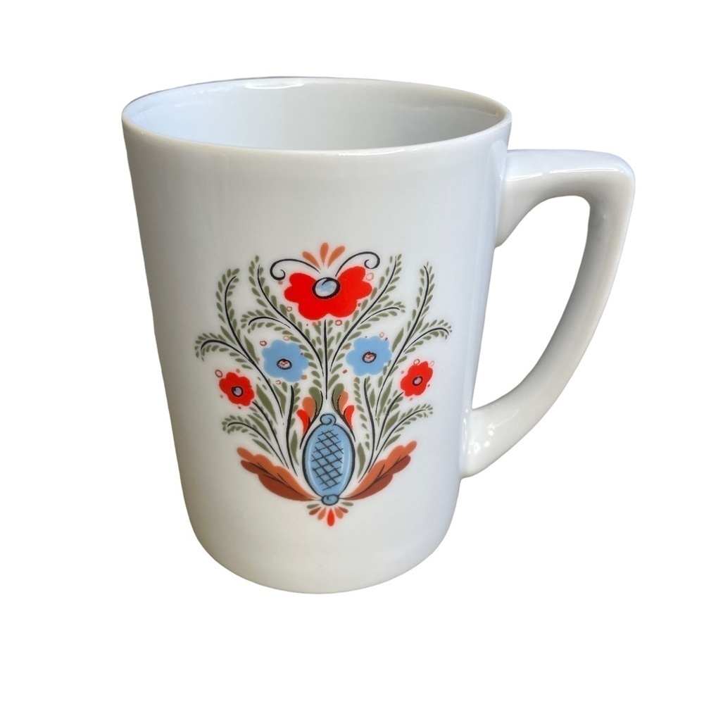 Berggreen Coffee Mug Scandinavian Cup Swedish Folk Art